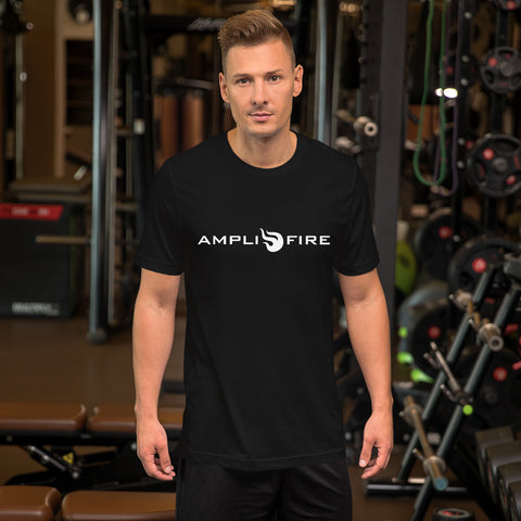AmpliFire Black Short-Sleeve Unisex T-Shirt